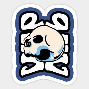 WAP Skull Sticker